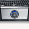 Severin PG 8114 DigitalBOOST 3000 W Grill Electrisch Tafelblad Zwart, Zilver