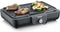 Severin PG 8556 - Electrische Tafel BBQ Grill - 2300 W - 230 °C - Geribbelde grillplaat - Zwart Roestvrijstaal