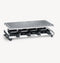 Severin RG 2374 Raclettegrill met natuurlijke grillsteen zilver