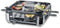 Severin RG 2379 SEVENTO rook- en geurloze raclette/gourmet - downdraft technologie - 8 personen - 1900 W Zwart/Zilver