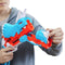 NERF DinoSquad Tricera-blast - Blaster - 3 darts tegelijk - Blauw/Rood (12 stuks)