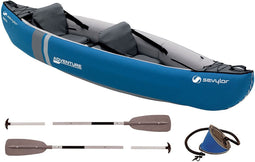 Sevylor Adventure Kit Kano - Opblaasbaar - 2-Persoons - Inclusief Peddels