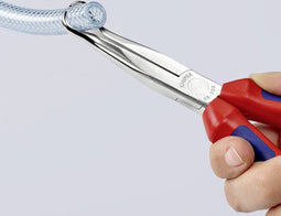 Knipex 38 95 200 Mechanicatang 45° Halfronde Bek 200mm