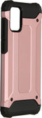 iMoshion Hoesje Geschikt voor Samsung Galaxy A71 Hoesje - iMoshion Rugged Xtreme Backcover - Rosé