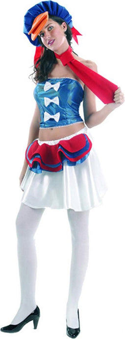 "Sexy eendje outfit voor vrouwen - Verkleedkleding - One size"