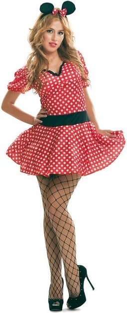 Sexy Mini Mouse Kostuum Vrouw - Maat S