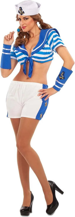 Sexy Sailor Kostuum Dames - Maat M/L