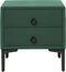 SEZANNE - Nachtkastje - Donkergroen - Fluweel
