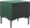 SEZANNE - Nachtkastje - Donkergroen - Fluweel