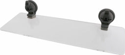 Eurotrail Plank met zuignap - Opbergplank - Tot 8kg - Antraciet