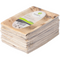 Biodore - Bord | rechthoekig | 1-vaks | palmblad | 17x12cm | naturel | 25 stuks