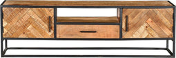 Tv meubel Industrieel - Tv kast 145 cm - Tv meubel Isa