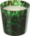 J-Line geurkaars Noa - Sandalwood - glas - groen - small - 50U