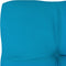 vidaXL - Palletkussen - 80x80x12 - cm - stof - blauw