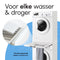 Bodo® SK57W - Stapelkit Wasmachine Droger - Handdoekhouder en Plank - Wit