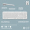 Logitech Signature Slim K950 - Draadloos Toetsenbord - Schakelen tussen 3 apparaten - Qwerty US Wit