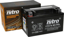 Nitro YTX7A-BS - Accu - Gel