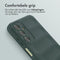 imoshion Hoesje - Geschikt voor Samsung Galaxy A15 (5G) / A15 (4G) - EasyGrip Backcover - Donkergroen