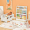 SoBuy KMB45-W - Kinderplank - 3 Planken - Wit 58x18x81cm