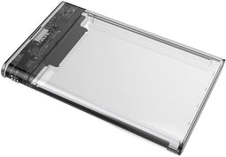 Unitek DiskGuard Limpid R - Externe behuizing - 2.5" SATA-600 - USB 3.2 (Gen1, 5Gb/s)
