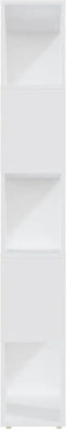 vidaXL-Boekenkast/kamerscherm-60x24x155-cm-spaanplaat-wit