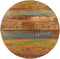vidaXL - Eettafel - rond - 100x100x75 - cm - massief - gerecycled - hout