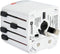 Skross World Adapter MUV Micro - Reisadapter 2-polig - Geschikt voor 150 landen - Wit
