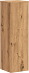 vidaXL - Plantenstandaards - 2 - st - 25x25x80 - cm - hout - artisanaal - eikenkleurig
