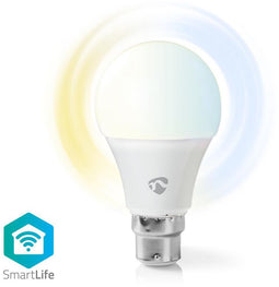 Nedis SmartLife - LED Lamp - Warm/Koud Wit - B22D - 800lm - Wi-Fi (1x)