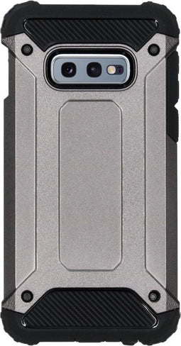 iMoshion Hoesje Geschikt voor Samsung Galaxy S10e Hoesje - iMoshion Rugged Xtreme Backcover - Grijs