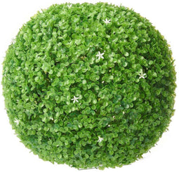 Decoratieve plant Blommor Lakens Klot Plastic 37 x 37 x 37 cm (4 Stuks)