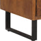 vidaXL - Nachtkastje - 40x30x50 - cm - massief - mangohout