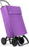 Boodschappentrolley-ROLSER JEAN LN -MAUVE (43 L) -winkelwagen-boodschapentrolley 43 L - boodschappen kar- boodschappentas op 4 wielen- boodschappen wagentje vouwkratten - boodschappentassen