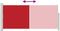 vidaXL - Windscherm - uittrekbaar 300x140 cm - rood