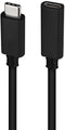 Nanocable 10.01.4501 - USB-C Kabel - 1 m - 20 Gbit/s - Zwart