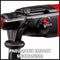 Einhell TC-RH 620 4F - Elektrische Boorhamer - 4 functies boren hamerboren beitelen - (1 stuk)