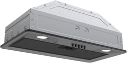 Wiggo WE-D631B(B) - Inbouw Afzuigkap - 300 m³/h - Zwart
