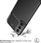 iMoshion Hoesje Geschikt voor Samsung Galaxy S22 Plus Hoesje Siliconen - iMoshion Carbon Softcase Backcover - Zwart