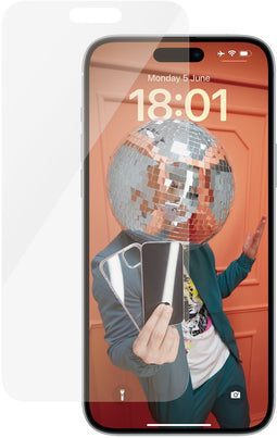 PanzerGlass - Apple iPhone 15 Plus - Classic Fit Screenprotector - 9H gehard glas