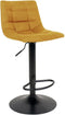 House Nordic Middelfart Eetkamerstoel Velvet Geel - Set van 2