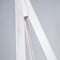 QAZQA Tripod Classic - Vloerlamp - 1 lichts - H 140 cm - Wit