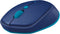 Logitech M535 - Draadloze muis - Optische sensor 1000dpi - Blauw