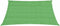 vidaXL - Zonnezeil - 160 - g/m² - 3/4x3 - m - HDPE - lichtgroen