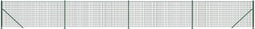 vidaXL - Gaashek - met - flens - 1x10 - m - groen