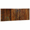 vidaXL - Hoofdbord - 140 - cm - massief - gerecycled - hout - meerkleurig