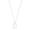 Riverstones Spirit - Ketting met hanger - Minimalistisch - Zilver