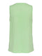 Only Play Mindy Life SL Top - Mouwloos - Logoprint - Groen - Maat XL