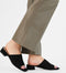 POSH by Poelman EMILY - Dames Muiltjes - Blokhak 3 cm - Zwart