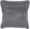 MELUR - Sierkussen set van 2 - Grijs - 45 x 45 cm - Katoen