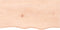vidaXL - Wastafelblad - 80x40x(2-6) - cm - onbehandeld - massief - hout